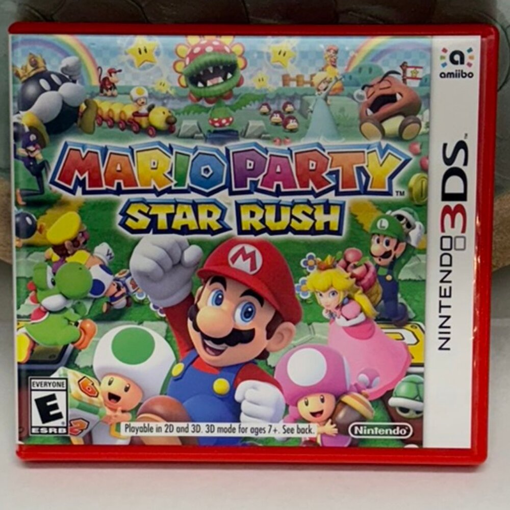 NINTENDO 3DS Mario Party Star Rush - Game, Instruction Booklet and Case